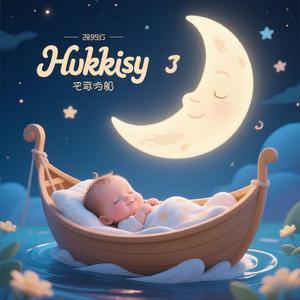 月亮船摇篮曲（心脏跳动声+白噪音+5分钟超快入睡）