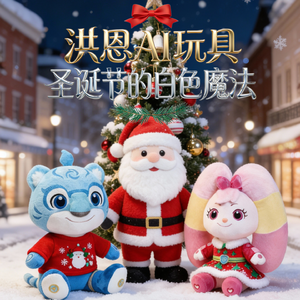 洪恩AI伙伴 | 圣诞节白色魔法