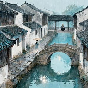 西塘听雨（古风纯音乐）