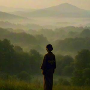 遠い朝の静けさ