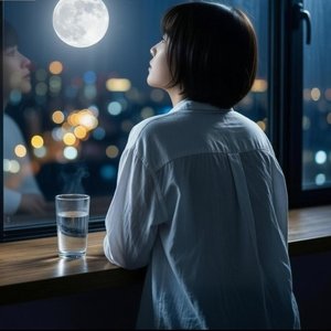 对着月亮说想你