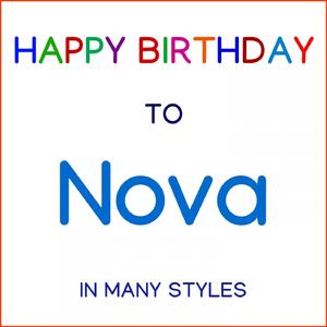 Happy Birthday To Nova - Hip Hop
