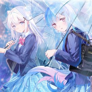 薇空事·放学时的雨