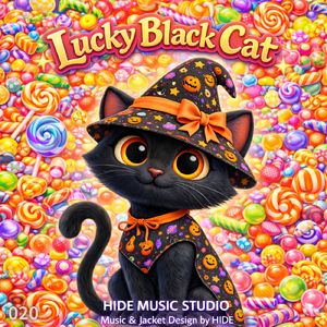 Lucky Black Cat 020