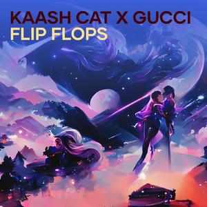 Kaash Cat X Gucci Flip Flops