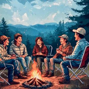 Camp Fire of Friends