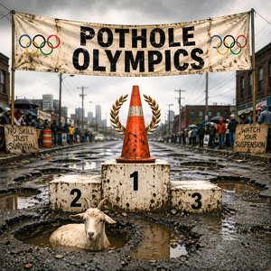Pothole Olympics