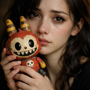 Плачет девочка