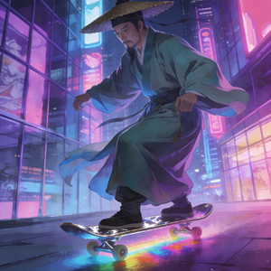 一蓑烟雨万古长