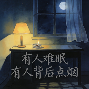 有人难眠 有人背后点烟