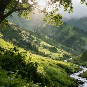 青山绿野（Verdurous Mountains）