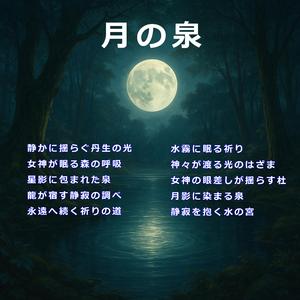 女神の眼差しが揺らす杜