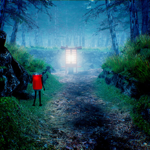 The Forgotten Temple in the Woods