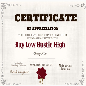 Buy Low Hustle High