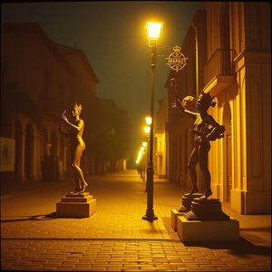 Bronze Streetlights