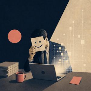 Work, work, smile, repeat.