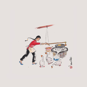 一颗豆子圆又圆（四川汶川民歌）