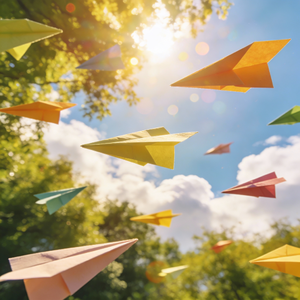 《夏日纸飞机》