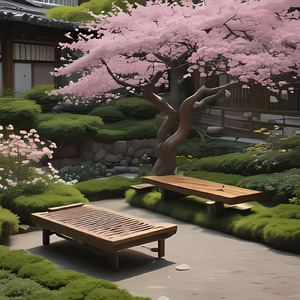 While drinking strong green tea