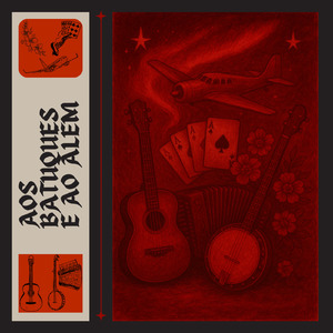 O baralho está na mesa