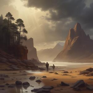 Gold Rush In A Violent Storm