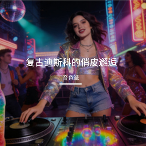 复古迪斯科的俏皮邂逅