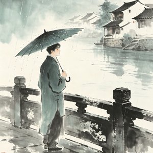 雨连绵，等你现
