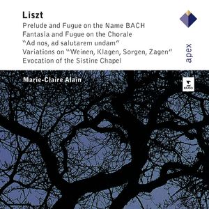 Präludium und Fuge über der Namen BACH, S. 260i
