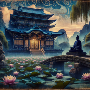 竹林禅风 (Zen Wind In The Bamboo Forest)