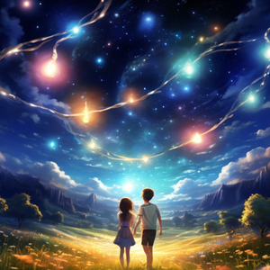 独自漫步的黄昏