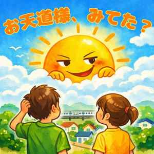 お天道様、みてた？