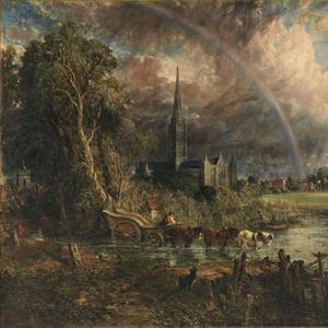 RAINBOW OVER THE CATHEDRAL