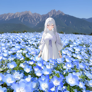 ネモフィラの丘