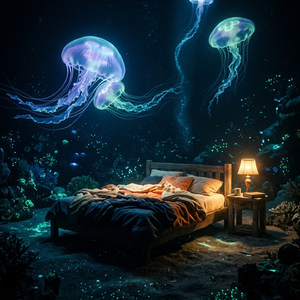 深海两万里的卧室