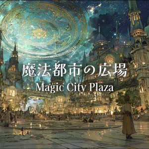 魔法都市の広場