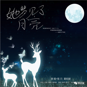 她梦见了月亮
