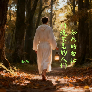 川流不息的人们 如此的匆忙