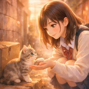 かわいいこねこ