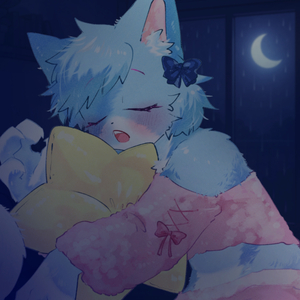 ASMR Sleeping with your Catboy while it Rains - Pt. 4