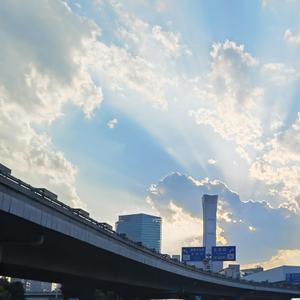 日出后的夕阳（demo）