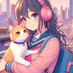 猫がわたしになついた