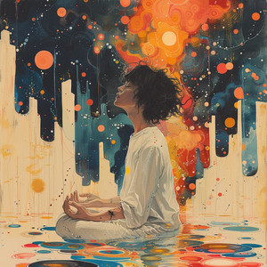 Profundidades De La Melodía De Serenidad