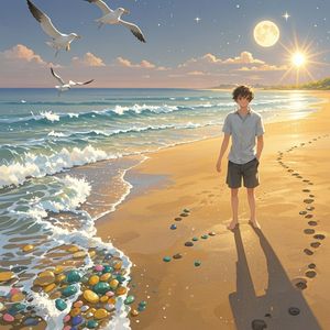 夏日海岸-星辰老师