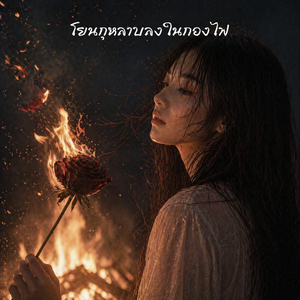 โยนกุหลาบลงในกองไฟ