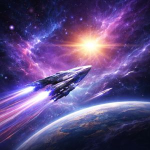 Мимо звезды пролетая