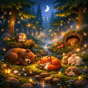 Светлячки в темноте