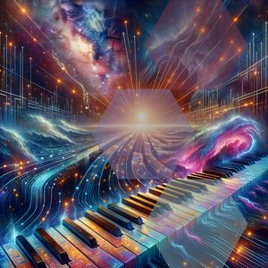 Binary Echoes on a Neon Landscape