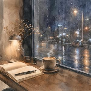 深夜のカフェ｜Lo-fi BGM 作業・勉強用