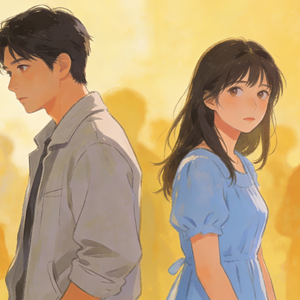 你我的缘分太浅只够擦肩