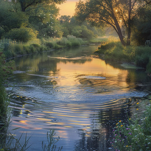 Eco De Ola De La Corriente